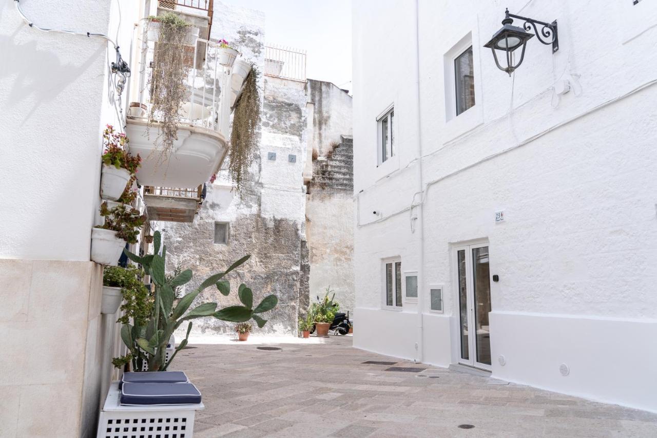 Wineart House, Terracielo Indipendente Nel Centro Di Monopoli Apartment Luaran gambar